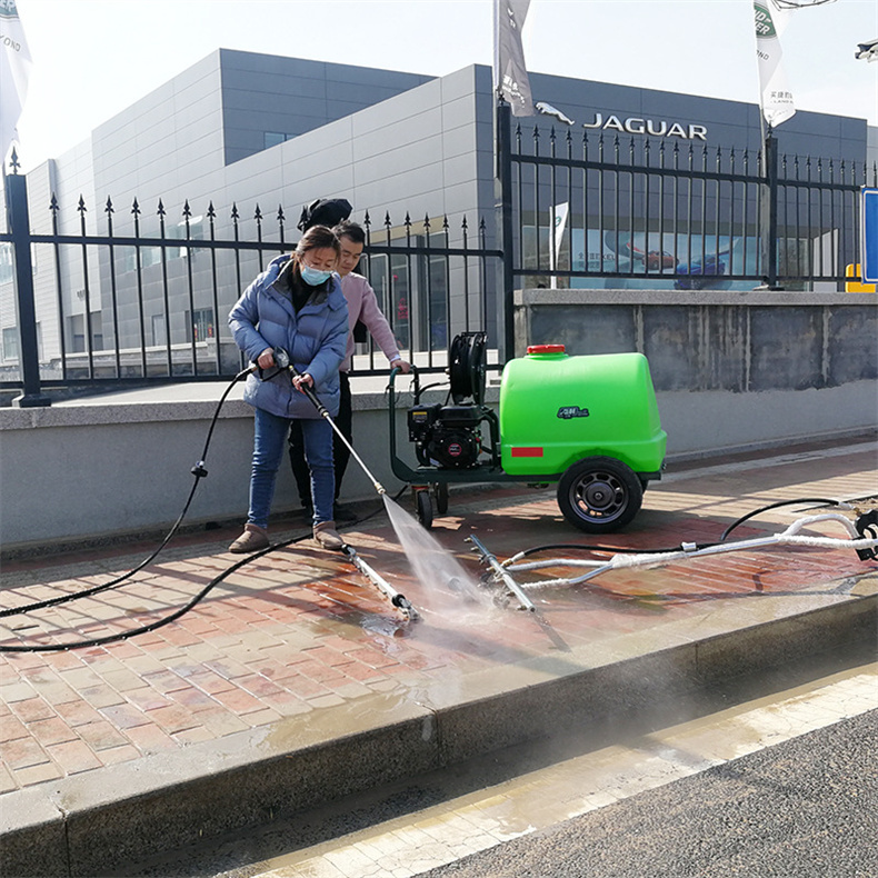 AL200带水桶手提式高压清洗车(图1)