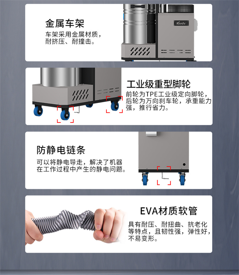 DL4080XJ纺织专用工业吸尘器380V(图9)