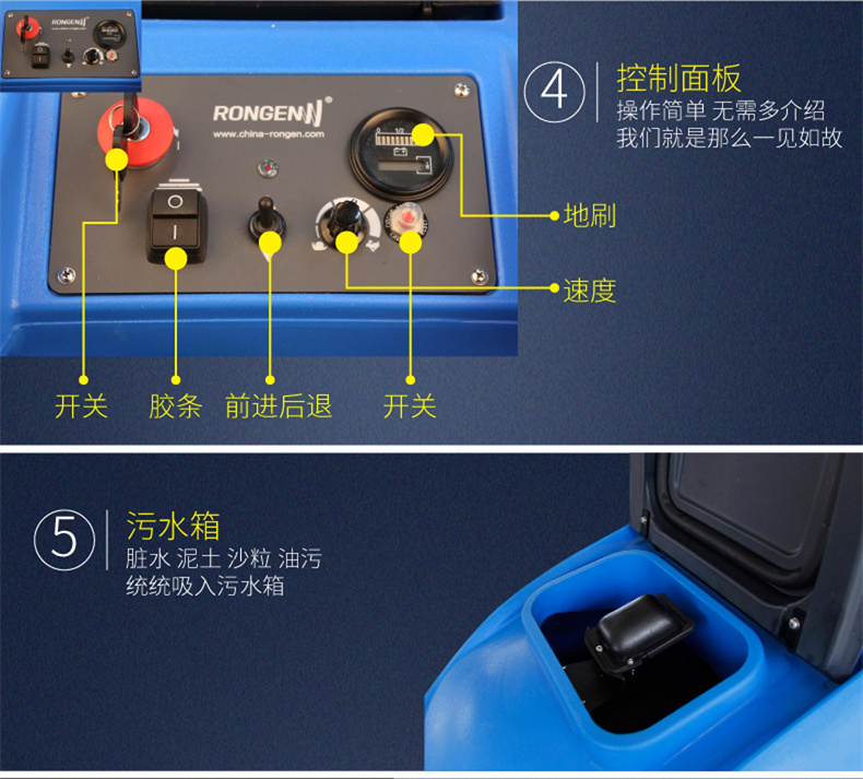 R70BT双刷自走手推式洗地机(图9)