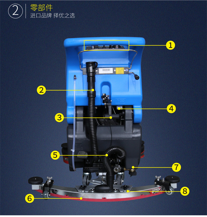 R70BT双刷自走手推式洗地机(图12)