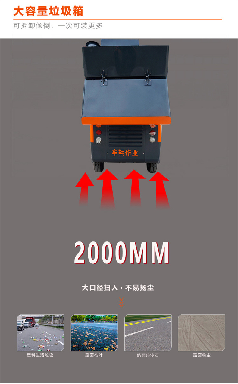 R2000驾驶式燃油多功能扫地机(图6)