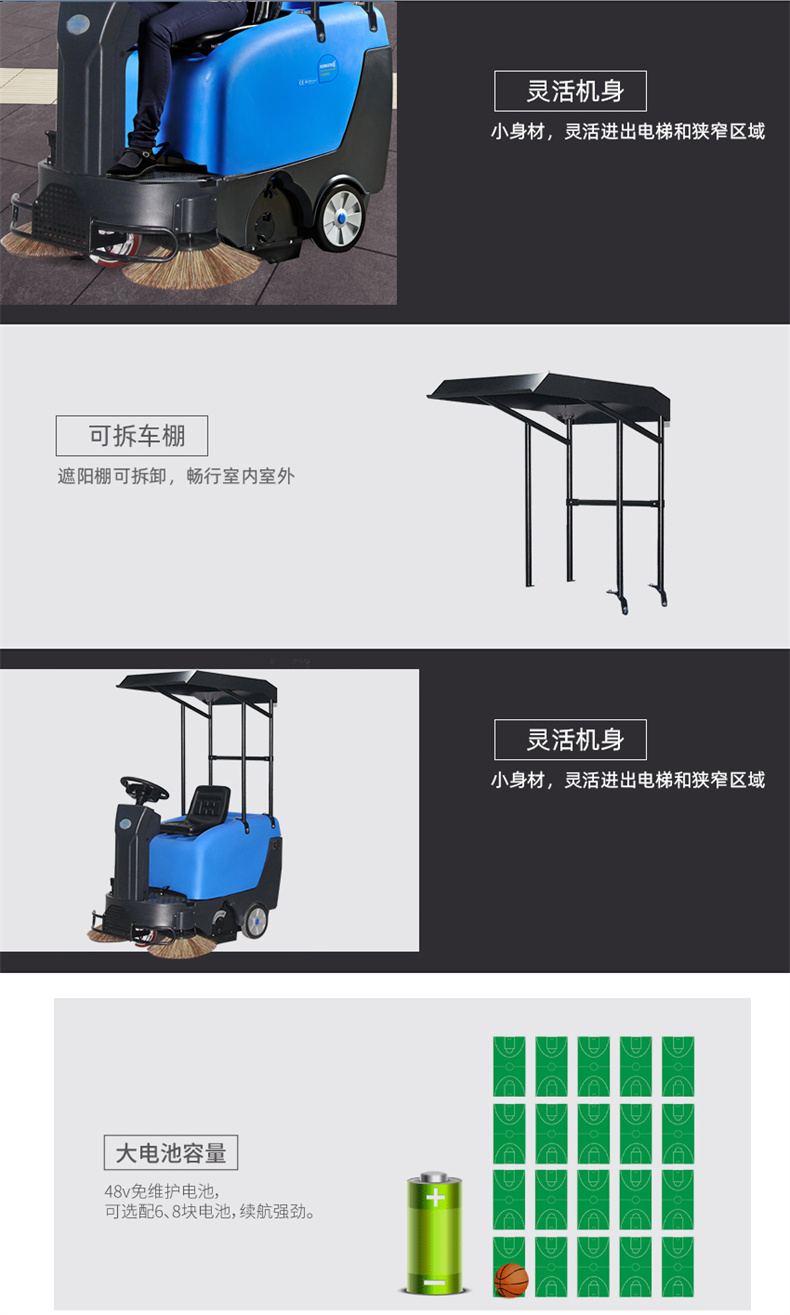R1200驾驶小型扫地车(图4)